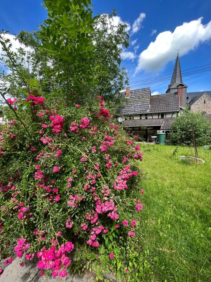 300 Jahre Altes Renoviertes Fachwerkhaus Villa Peterslahr Bagian luar foto